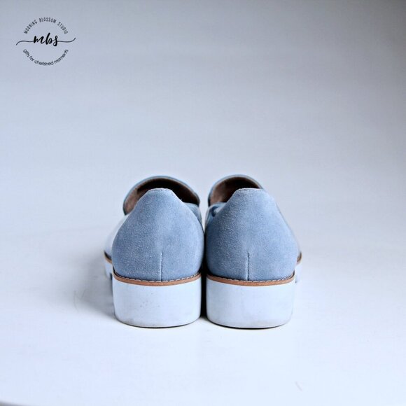 Vionic Kensley Lug Sole Slip Ons Blue Women 11 - Picture 6 of 14